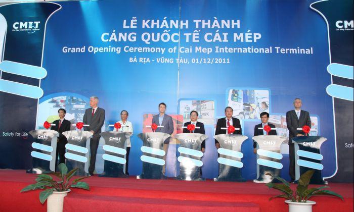 Khánh thành Cảng Quốc Tế Cái Mép