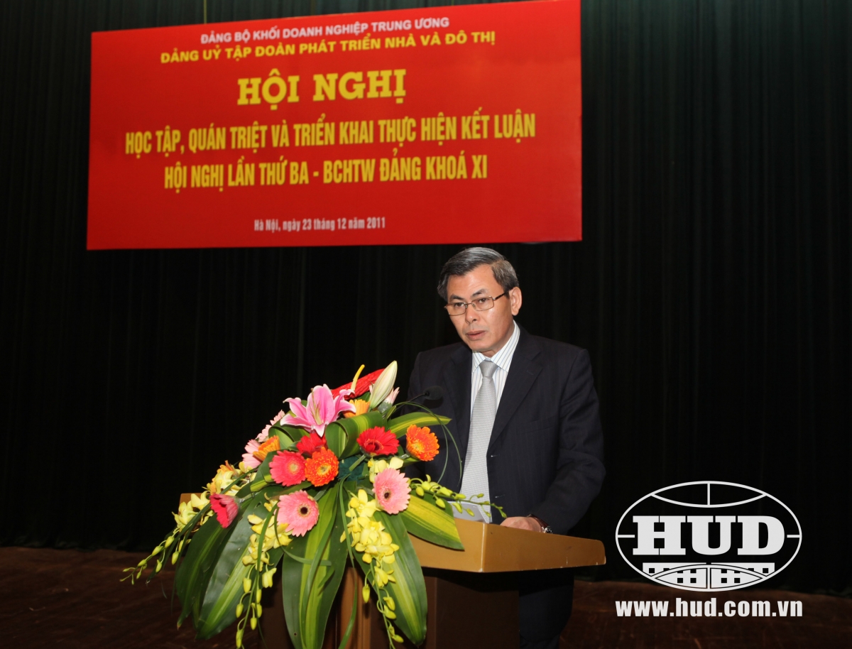 Đồng chí Dương Văn Phúc phát biểu Kết luận Hội nghị.