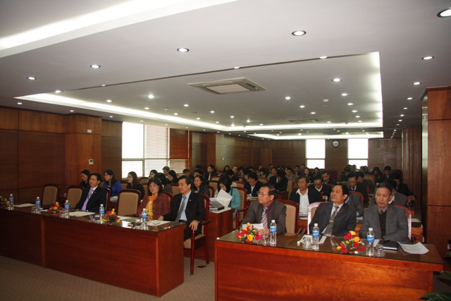 Các đại biểu dự hội nghị