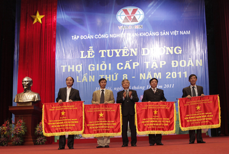Lễ tuyên dương thợ giỏi cấp Tập đoàn