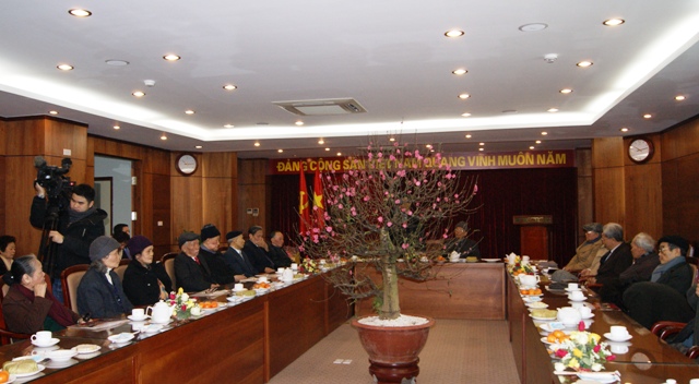 Quang cảnh buổi gặp mặt.