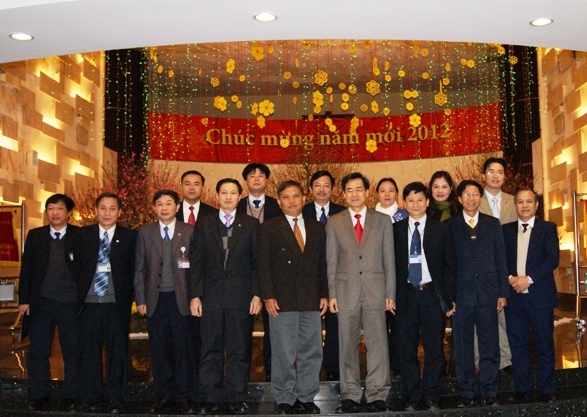 Đoàn đến chúc Tết Tập đoàn Bưu chính Viễn thông Việt Nam