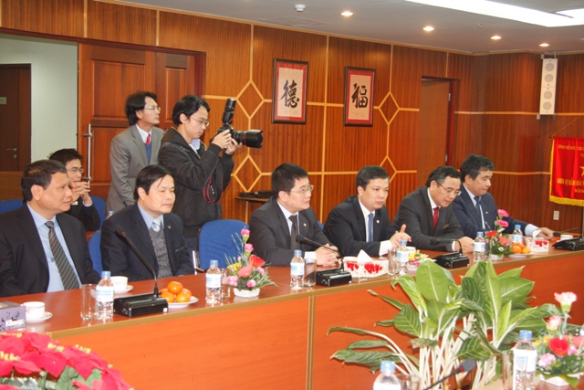 Các đồng chí trong Hội đồng quản trị và Ban Lãnh đạo Vinaconex