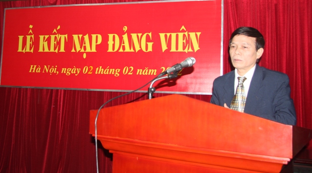 Phát biểu của đồng chí Đỗ Tiến Khang, Ủy viên Ban Thường vụ, Trưởng Ban Tổ chức, Bí thư chi bộ Ban Tổ chức