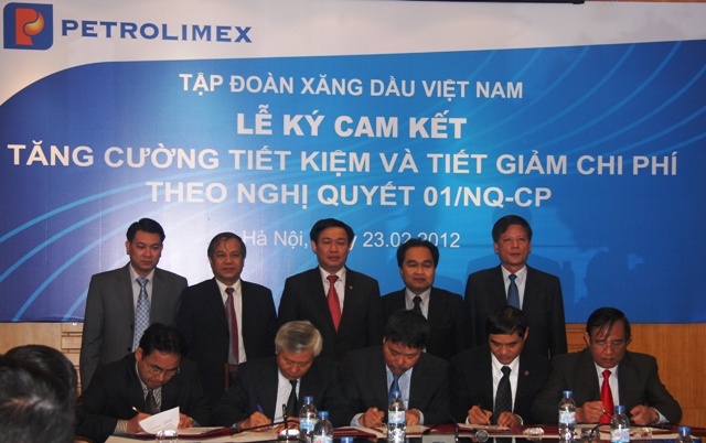 Các đơn vị thành viên Petrolimex ký cam kết