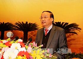 Đồng chí Tô Huy Rứa, Ủy viên Bộ Chính trị, Bí thư Trung ương Đảng, Trưởng Ban Tổ chức Trung ương