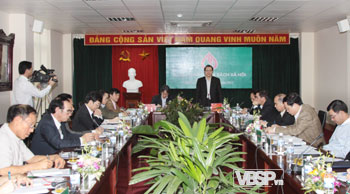 Toàn cảnh buổi làm việc