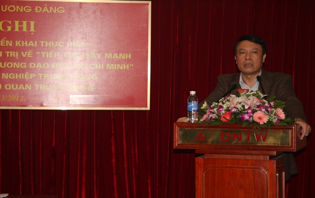 Phát biểu tham luận của đồng chí Phó Trưởng Ban Tuyên giáo Trung ương