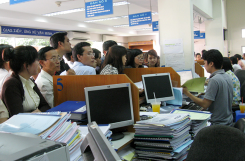 Cá nhân, doanh nghiệp có cơ hội trình bày khó khăn khi thực hiện các thủ tục về thuế ở tuần lễ lắng nghe ý kiến người nộp thuế từ 21 đến 27/5. Ảnh: B.H.