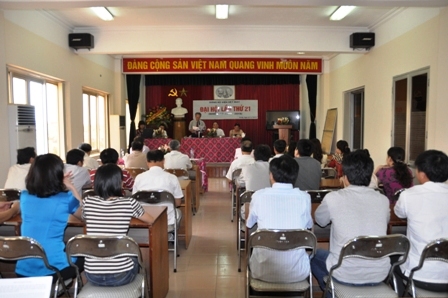 Đại hội Đảng bộ Viện Dệt May lần thứ 21 (nhiệm kỳ 2012-2015)