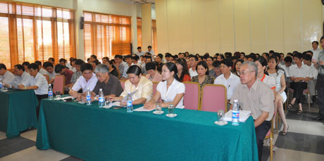 Quang cảnh lớp học trong tuần đầu tiên từ tháng 5/2012