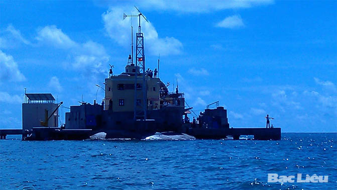 Đảo Đá Lớn. Ảnh: B.T