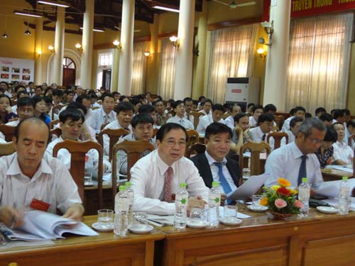 Các đại biểu tham dự Lễ tuyên dương - Ảnh: TH