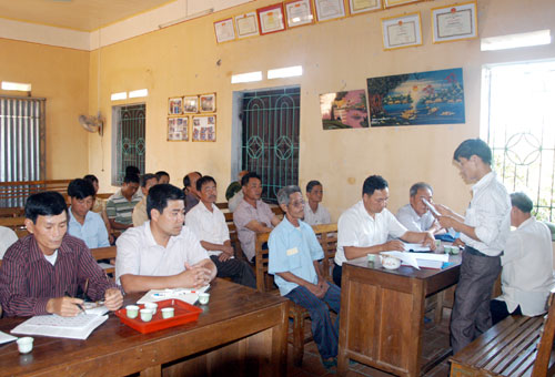 Việc tự phê bình phải bắt nguồn từ sự thực tâm.