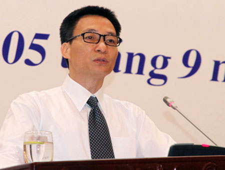 Người phát ngôn Chính phủ Vũ Đức Đam