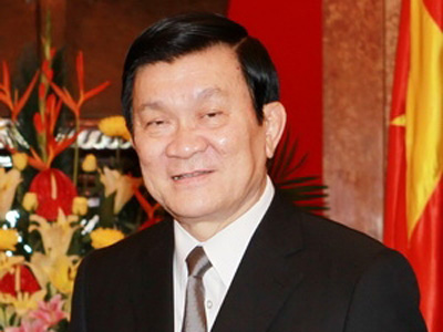 CHủ tịch nước Trương Tấn Sang