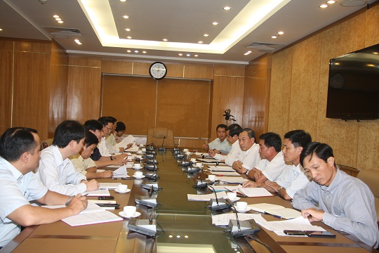 Toàn cảnh buổi làm việc