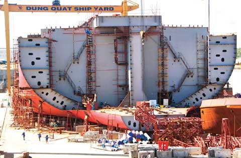 Đóng tàu và cấu kiện nổi tăng 248% so với cùng kỳ