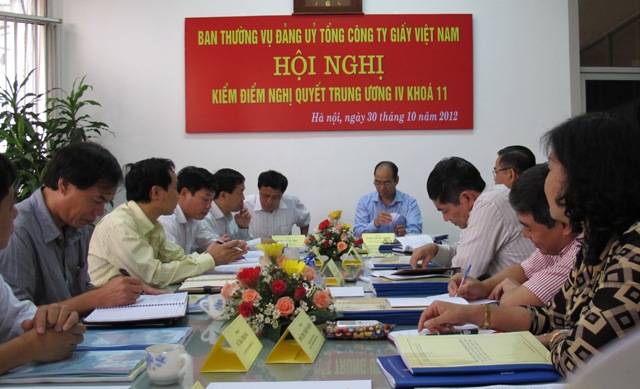 Đồng chí Bí thư Đảng ủy Tổng công ty Đỗ Xuân Trụ khẳng định Ban Thường vụ và các Ủy viên sẽ nghiêm túc tiếp thu ý kiến đóng góp, giải trình những nội dung gợi ý kiểm điểm của Đảng ủy Khối Doanh nghiệp Trung ương.