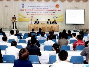 Hội thảo Hợp tác Thương mại và Đầu tư Việt Nam-Ấn Độ tháng 4/2012. (Ảnh: Quang Quyết/TTXVN)