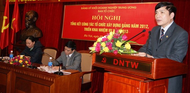 Đồng chí Bùi Văn Cường phát biểu chỉ đạo Hội nghị