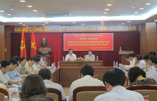 Quang cảnh Hội thảo
