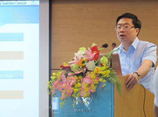 Ông Lê Tiến Trường, Phó Tổng Giám đốc Thường trực Tập đoàn Dệt may Việt Nam