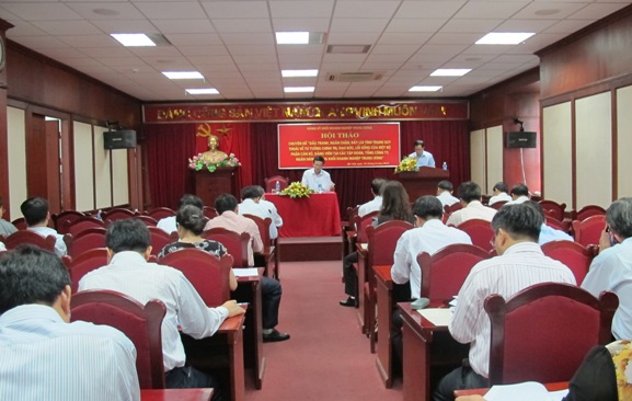 Nhiều đại biểu đã tham gia đóng góp ý kiến sâu sắc cho Đề án