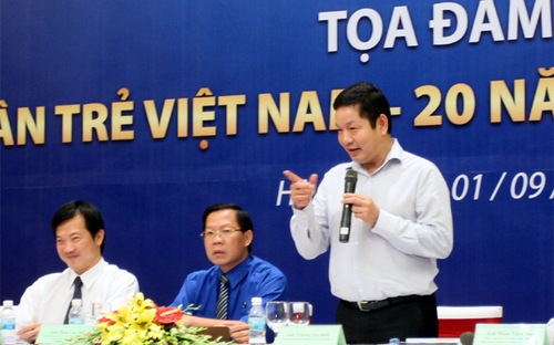 Doanh nhân Trương Gia Bình nhấn mạnh vai trò truyền cảm hứng và thổi bùng chí khí của Hội Doanh nhân trẻ