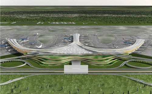 Mô hình cảng hàng không quốc tế Long Thành