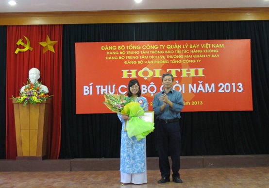 Bí thư Ngô Thị Thùy Vân đạt giải Nhất 