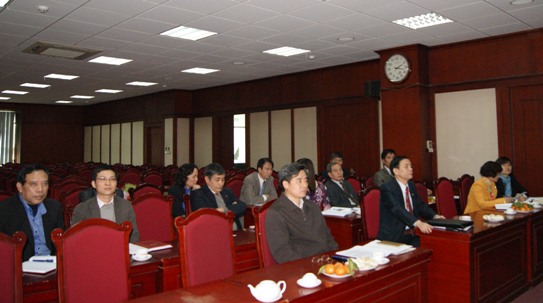 Đại hội chi bộ Ban Tổ chức nhiệm kỳ 2013 - 2015