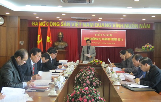 Đồng chí Bùi Văn Cường - Bí thư Đảng ủy Khối DNTW chủ trì Hội nghị