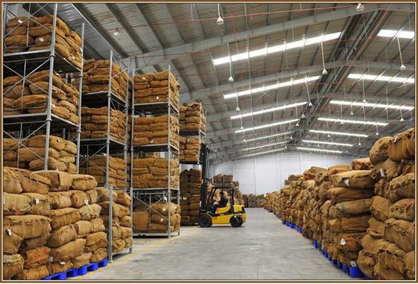 kho kệ được xây dựng để đáp ứng nhu cầu lưu trữ và bảo quản thuốc lá nguyên liệu