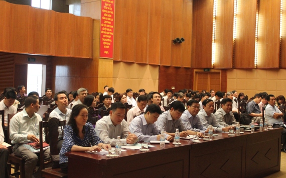 Các đại biểu tham dự lớp tập huấn