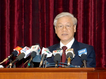 Tổng Bí thư Nguyễn Phú Trọng đã khái quát lại những kết quả chủ yếu của Hội nghị