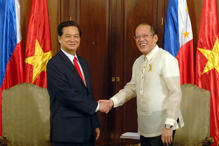Thủ tướng Nguyễn Tấn Dũng và Tổng thống Philippines Aquino
