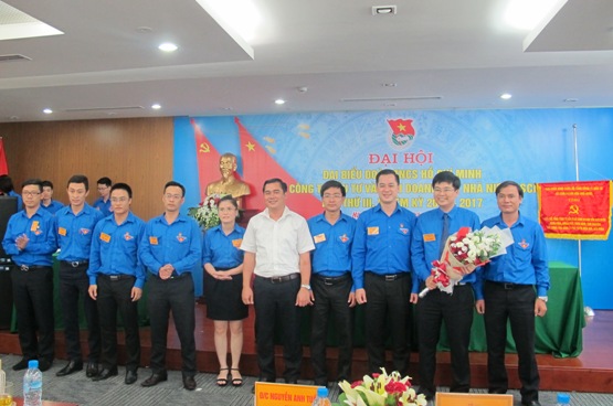 Ban Chấp hành Đoàn thanh niên SCIC khóa mới ra mắt Đại hội 