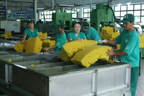 Sản xuất cao-su tại Công ty TNHH MTV cao-su Dầu Tiếng