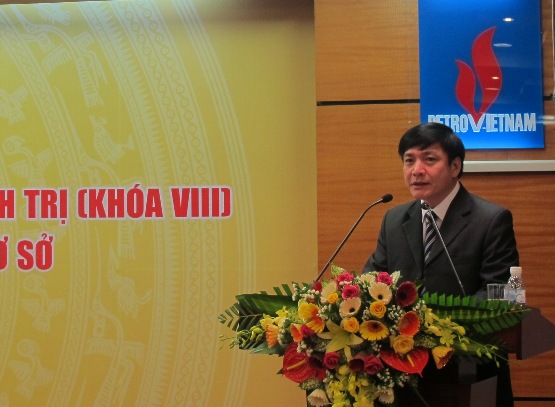 Đồng chí Bùi Văn Cường - Ủy viên dự khuyết Trung ương Đảng, Bí thư Đảng ủy Khối DNTW 