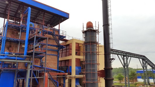 Lò hơi đốt sinh học 