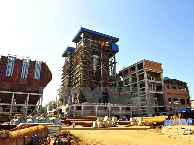 Các hạng mục của Nhà máy Alumin Nhân Cơ đang được hoàn thiện