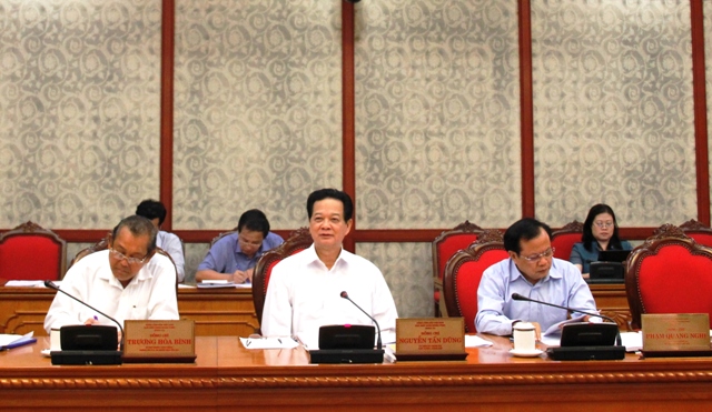 Đồng chí Nguyễn Tấn Dũng,