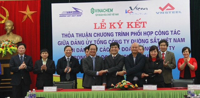 Đại diện các đơn vị ký kết Thỏa thuận