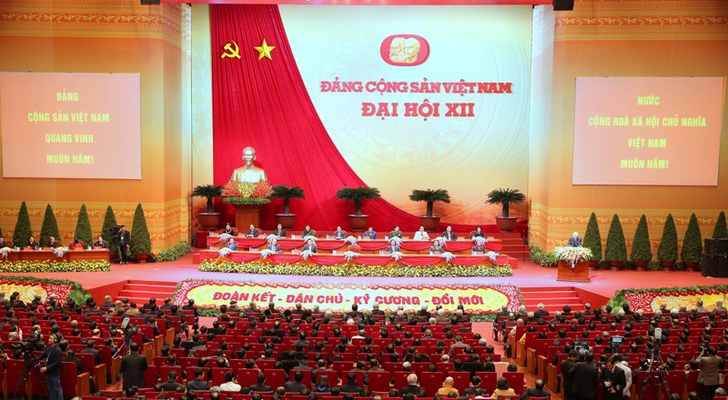 Đại hội đại biểu toàn quốc lần thứ XII của Đảng. (Nguồn: TTXVN)