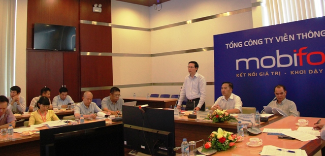 Đảng bộ Tổng công ty Viễn thông MobiFone triển khai nhiệm vụ 6 tháng cuối năm 2016.