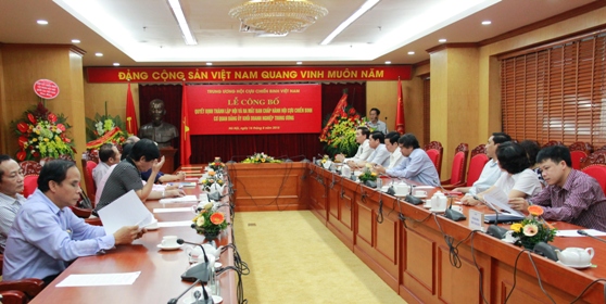 Các đại biểu tham dự buổi Lễ