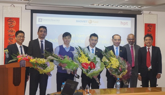 Lãnh đạo Baoviet Fund và Liên danh HPT- Credence chúc mừng thành công của dự án