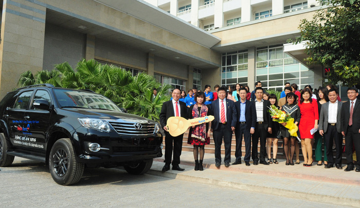 Chiếc xe sẽ giúp Học viện thực hiện tốt Đề án 1816