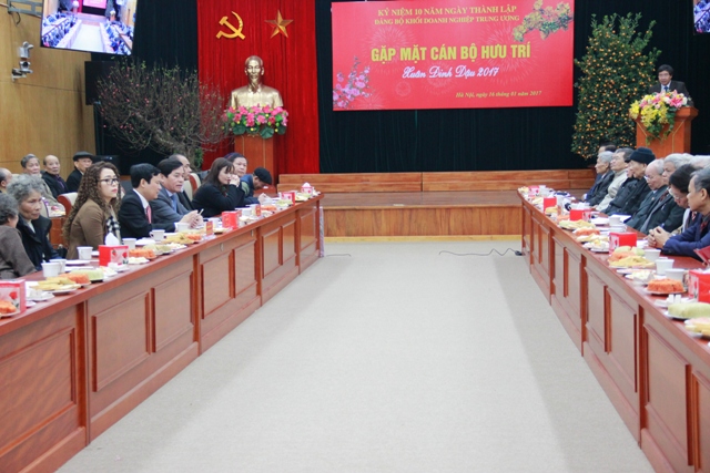 Quang cảnh buổi gặp mặt.